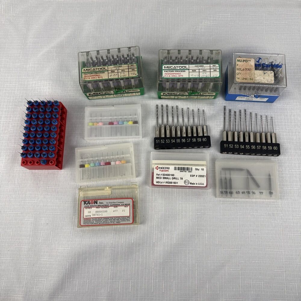 Megatool And Other Drill Bit Lot